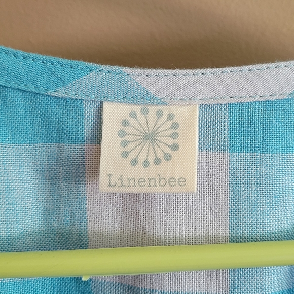 100% Linen Dress - Picture 2 of 3